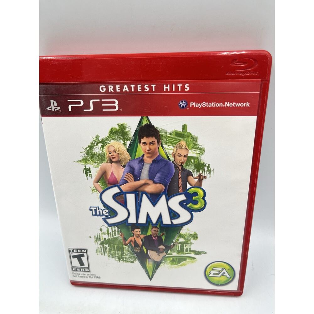 The Sims 3 (Sony Playstation 3, PS3, 2010) Greatest Hits Complete
